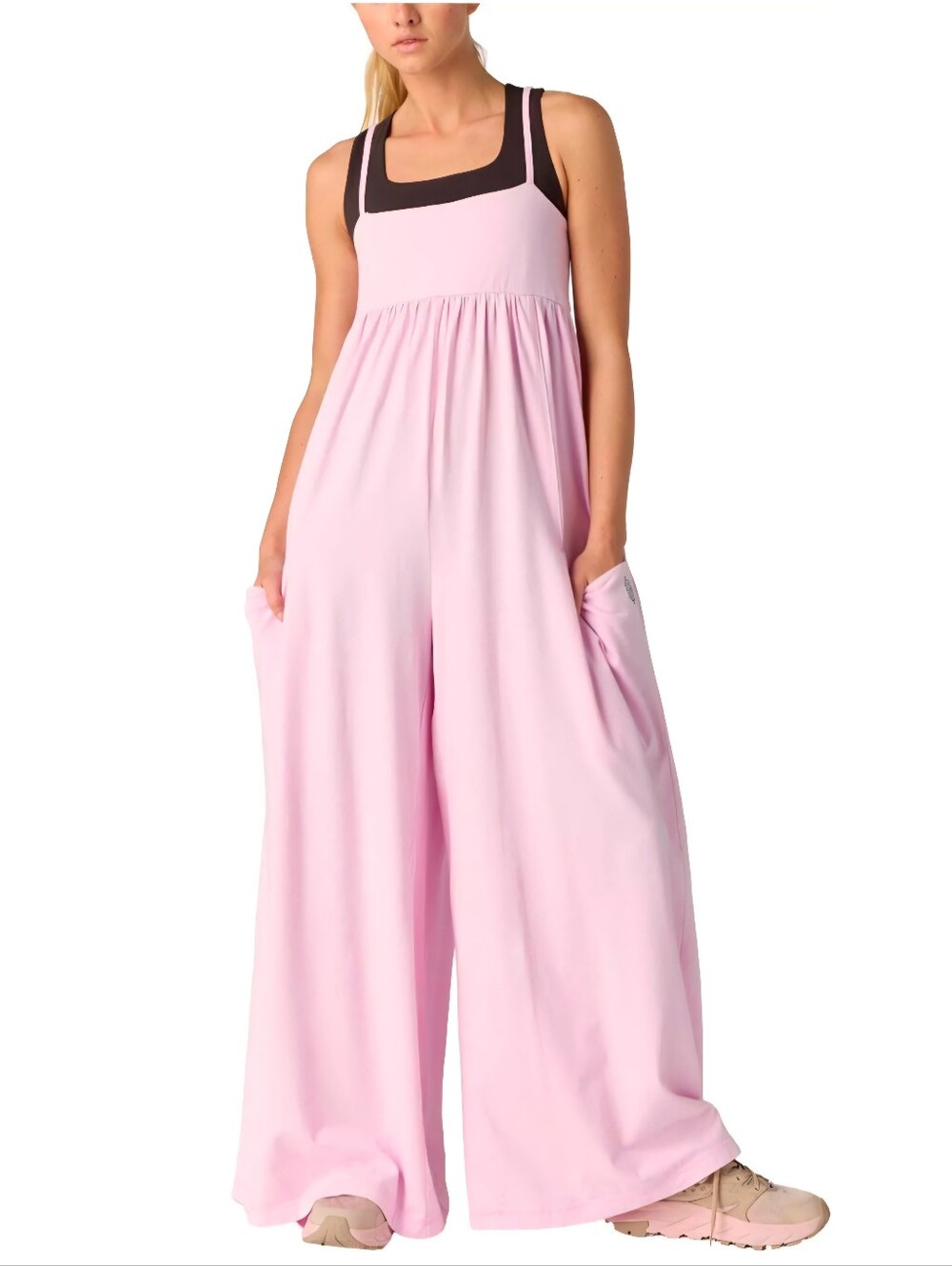 FP Movement Hot Shot Strappy Onsie Jumpsuit in Ultra Violet, NWT